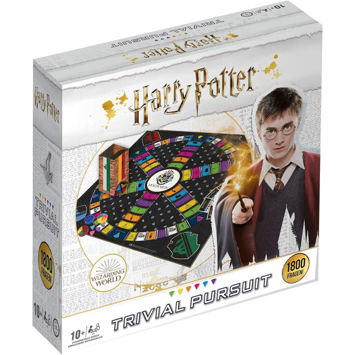 Вікторина Гаррі Поттер TRIVIAL Pursuit XL - з 1800 питаннями про фільми гра в салоні сімейна гра гра на знання