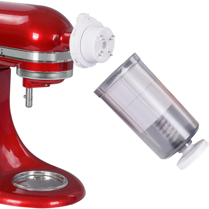 Насадка для льоду Gdrtwwh для міксера KitchenAid, бритва для льоду та насадка для снігового конуса для міксера Kitchenaid, без бісфенолу А (8 форм для льоду в комплекті) Насадка для льоду Shaver