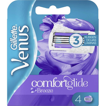 Леза для бритви Gillette Venus ComfortGlide Breeze для жінок, 4 шт.