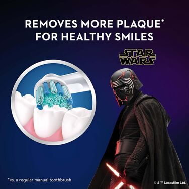 Дитяча електрична зубна щітка Oral-B Star Wars