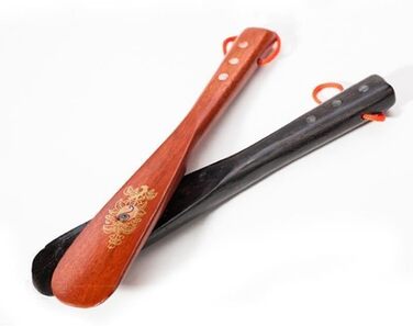 Дерев'яний ріжковий черевик Міцна ручка Аксесуари для взуття Shoehorn Help Stick Tool Long Shoehorn 1 шт., 22