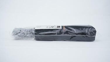 Парасолька TECKNET Stormproof для дощу, Автоматична велика складна парасолька з 10 ребрами, Вітрозахисна парасолька 104 см, Складна компактна дорожня парасолька для гольфу для чоловіків і жінок, чорна