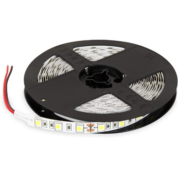 М) 5м LED стрічка 12V 72W, Dimmable, теплий білий 3000K, 4,98 /