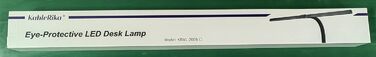 Настільна лампа 24 Вт зі світлодіодним регулюванням яскравості, надширока настільна лампа 80 см, що затискається з регульованою колірною температурою, офісна настільна лампа для захисту очей, лампа для монітора, без відблисків на екрані та мерехтіння чорн
