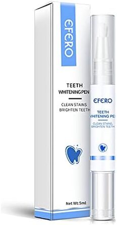 Рідина для чищення EFERO Teeth Whitening Pen видаляє плями нальоту, Жовте відбілювання зубів, Гігієна порожнини рота, Ручка для відбілювання зубів