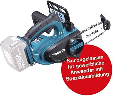 Акумуляторна ланцюгова пила Makita DUC122Z Top Handle 18 В (без акумулятора, без зарядного пристрою)