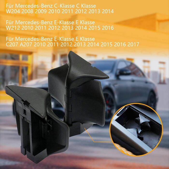 Підстаканник MaxAwe Car 2046802391 Підходить для Ben-z C/E W204 W212 C207, підстаканник на центральній консолі, підстаканник на центральному підлокітнику, підстаканник на центральному підлокітнику W204 підстаканник автомобіль