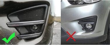 Для Mazda CX-5 CX5 2016 2017, 2 шт. Автомобільна протитуманна фара Кришка Обшивка ABS Chrome