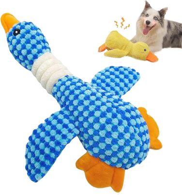 Для великих собак, Dog Toy Duck, Anti Stres Duck Dog, Cuddly Toy Indestructible, Interactive Chew Toy for Dogs