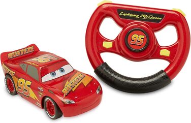 Машинка на дистанційному управлінні Lightning McQueen Pixar Cars, 15 см / 6, 2,4 ГГц, рухається в чотирьох напрямках, години задоволення від водіння, підходить для дітей віком від 3 років і старше