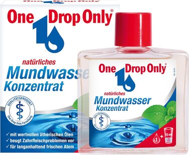 Концентрат натурального полоскання рота One Drop Only 50 мл (1 упаковка безкоштовно), 5 1