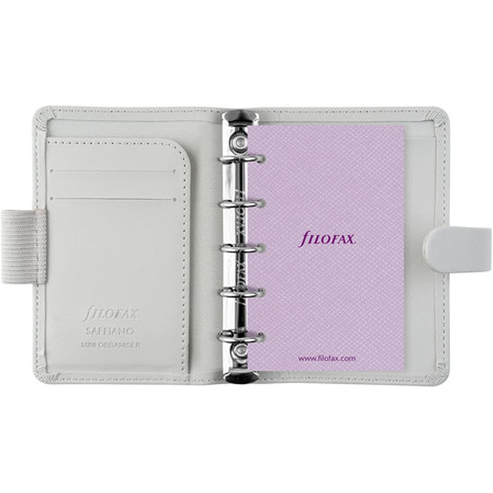 Органайзер для Filofax Mini Saffiano, граніт