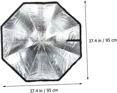 Парасолька для фототехніки Фотоаксесуари Аксесуари для фотографії Восьмикутний софтбокс Фото Софтбокс Тип парасольки Тип парасольки Креативний софтбокс Flash Light Box Відео нейлон, 1Pc