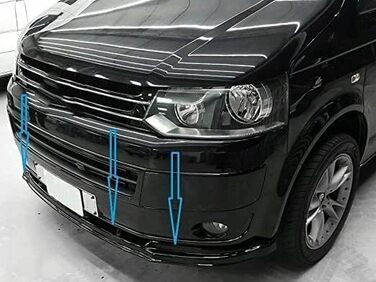 Автомобільний передній спойлер для VW T5 T5.1 2009-2015, спойлер переднього бампера Lip Легка установка автомобільного обважування