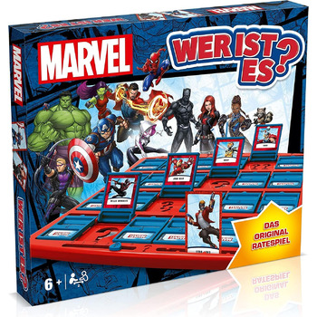 Виграшні ходи - хто це - Marvel - товари Marvel - вік 6 - німецька, в комплекті ігрове поле, ігрові елементи, картки, зелений, zwart