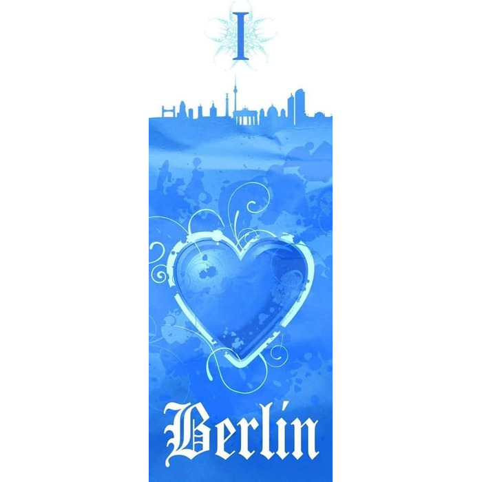 Набір чайних рушників Hertha BSC Berlin Набір з 2 рушників - плюс закладка I Love Berlin