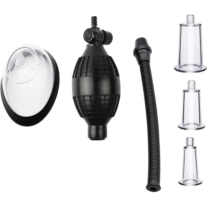 Еротична секс-іграшка BDSMLOVE Vagina Pump для жінок, Pump Clitoris Vacuum Pump Nipple Sosking Sople з 5 сильними присосками, Набір секс-іграшок для пари (15)