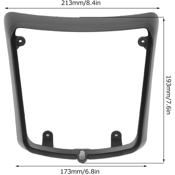 Захисний чохол заднього ліхтаря мотоцикла, Захисний чохол задніх ліхтарів мотоцикла, заміна на VESPA GTS 250 300 GTV 300 2019-2021 (чорний глянець), 250