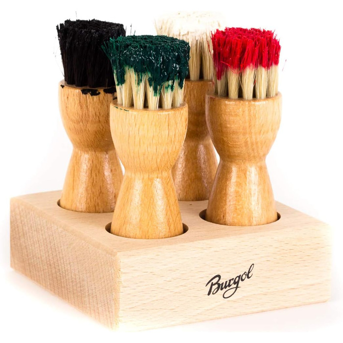 Набір щіток Burgol Brush Caddy з 4 тигельними щітками