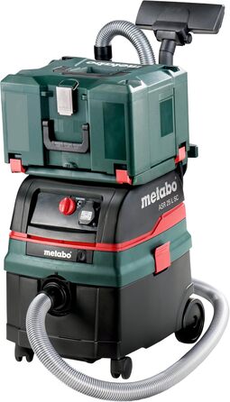 Універсальний пилосос Metabo ASR 25 L SC - 602024000 - Пилосос для вологого/сухого прибирання з напівавтоматичним очищенням фільтра - довжина кабелю 8 м