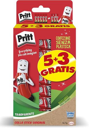 Клей-олівець Pritt для дітей 8 x 11 г 2115308