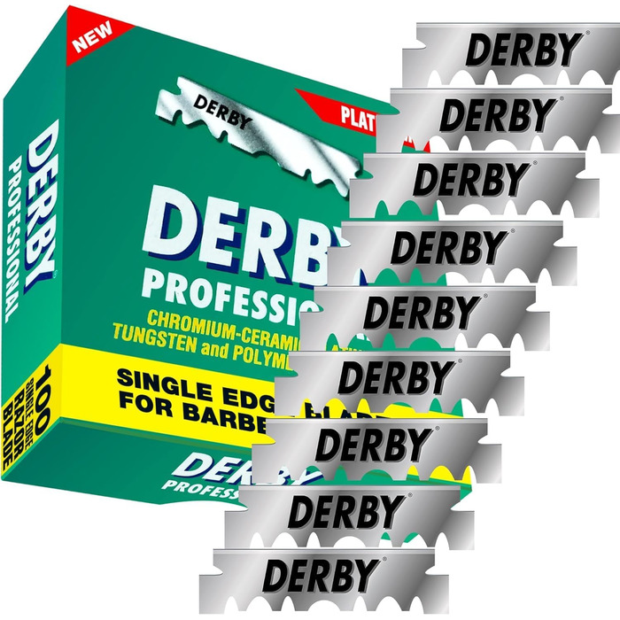 Леза для бритви Derby Professional 5 x 100 шт.