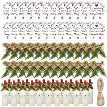 Наклейки Елізабет, різдвяні прикраси, наклейки на етикетки вина та гілки ялиці з корицею, для винної вечірки, весілля, персоналізовані прикраси, набір з 97 шт.