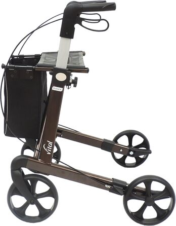 Висота сидіння Russka Rollator Vital 62 см / мокко