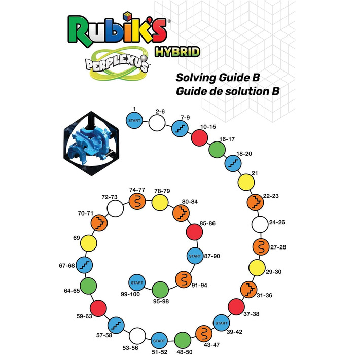 Лабіринт кулі в кубику Рубіка 2x2, 39s Perplexus Hybrid -