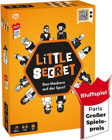 Маленький секрет - На сліді хакерів Блеф, творчість, словесні асоціації та підозри Настільна гра для дорослих і всієї родини, карткова гра, сімейна гра, настільна гра