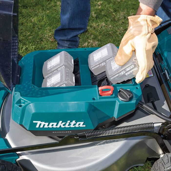 Акумуляторна газонокосарка Makita DLM530Z 2х18 В (без акумулятора, без зарядного пристрою)