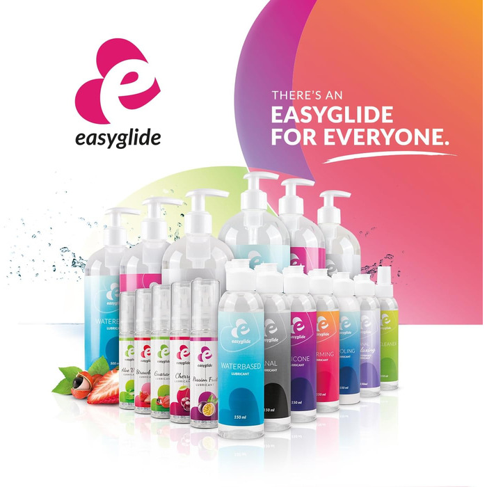 Мастило на силіконовій основі EasyGlide - Латексний безпечна силіконова змазка для презервативів - 500 мл 500 мл (1 упаковка) одинарна