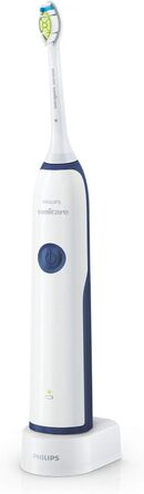 Електрична зубна щітка Philips Sonicare CleanCare HX3212/24 Ультразвукова зубна щітка для дорослих Синій, Білий