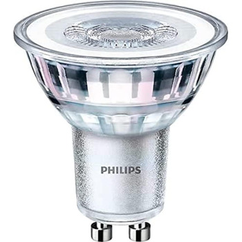 Лампи Philips LED Classic GU10 Warm Glow (50 Вт), рефлекторні світлодіодні плями з регулюванням яскравості та теплим білим світлом, енергозберігаючі лампи з тривалим терміном служби (35 Вт, 2 шт. и (1 упаковка), не затемнюються)