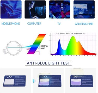 Окуляри з фільтром синього світла kimorn Комп'ютерні окуляри без оправи - проти втоми, проти синього світла (телевізор, ПК, екрани.) Для покращеного сну KS052 Блискуча оправа для лінз із чорним золотом/анти-синім світлом