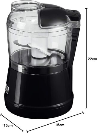 Подрібнювач KitchenAid 5KFC3515EOB, чорний