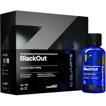 Покриття для шин CarPro Cquartz BlackOut 50 мл - Reifenbeschichtung