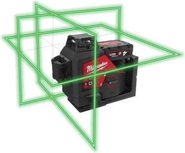 ЛАЗЕР VERT 3 LIGNES MILWAUKEE M12 360 M12 3PL-401C - 4933478102, чорний