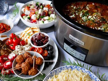 Цифрова мультиварка Crock-Pot Регульований час приготування 7,5 літрів (10 осіб) нержавіюча сталь CSC063 шт. 7,5 літрів нержавіюча сталь