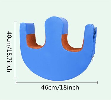 Поворотний пристрій для пацієнтів ASkind, параліч, постільний режим, догляд, допомагає людям похилого віку стати протипролежневим, водонепроникний чохол з PU шкіри, UU-подібний оборотний пристрій для літніх людей, з ремінцем