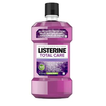 Ополіскувач для порожнини рота Listerine Total Care, свіжа м'ята, 1 літр від Listerine