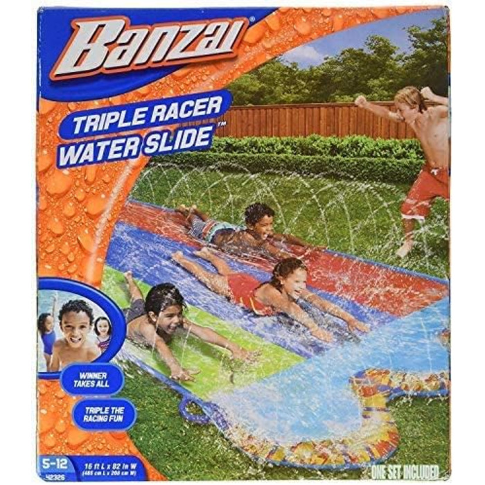 Водна гірка Banzai 42329 Triple Racer