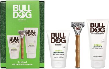 Набір для гоління BULLDOG Skincare Ultimate, зелений