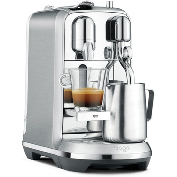 Шавлія Nespresso SNE800BSS кавоварка Creatista Plus, матова нержавіюча сталь