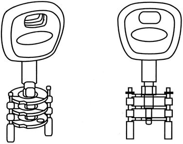 Блокування керма 'Rotarlock'