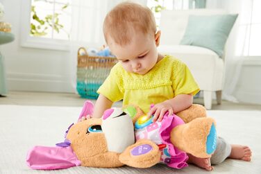 Іграшка будівельний транспортний засіб Fisher-Price - звуки та фрази, пропагує цифри, кольори та форми, з журавлем, версія англійська Італійська Португальська HWY65 (Італія)