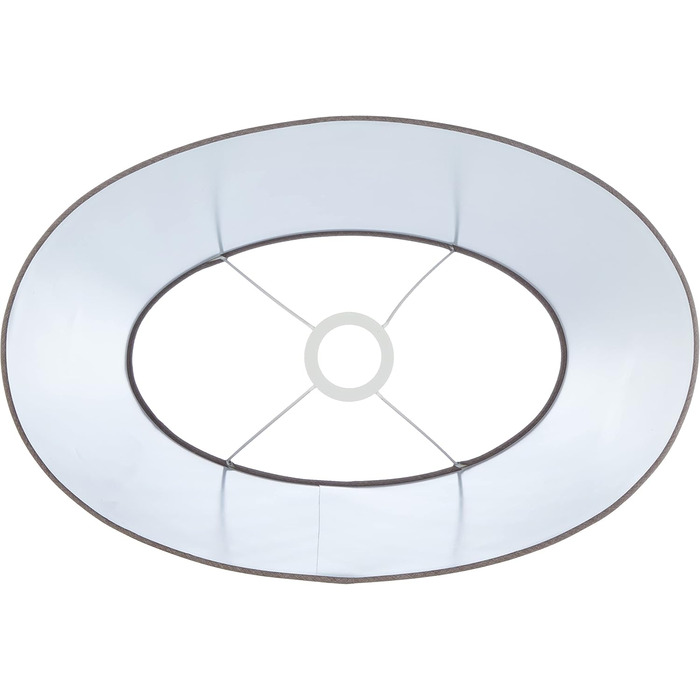 Абажур, овально-сірий