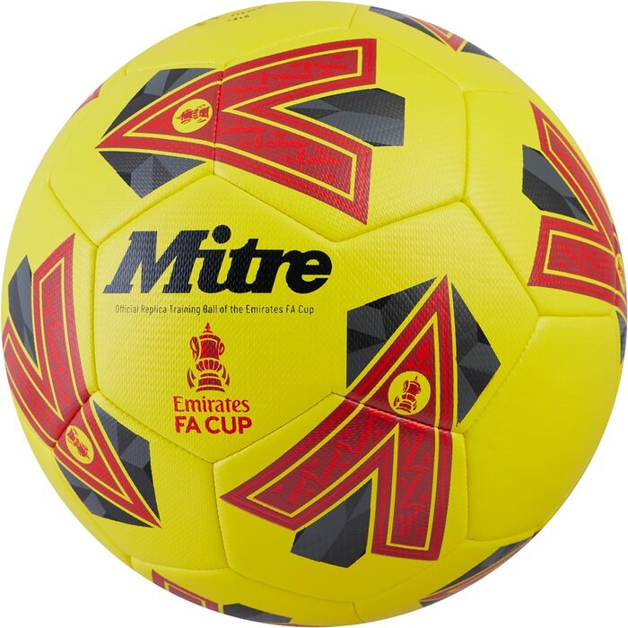 Поїзд Mitre FA Cup 2223 5 Жовтий/сірий/червоний