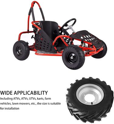 Шина Durable Cool 16 x 6.50-8 дюймовий сільськогосподарський транспортний засіб Go Kart Tire Квадроцикл UTV Kart Газонокосарка