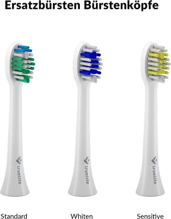 Електрична зубна щітка TrueLife SonicBrush Compact з частотою 35 000 коливань в хвилину, 4 режими очищення, акумулятора вистачає до 30 днів, 2 насадки для щітки